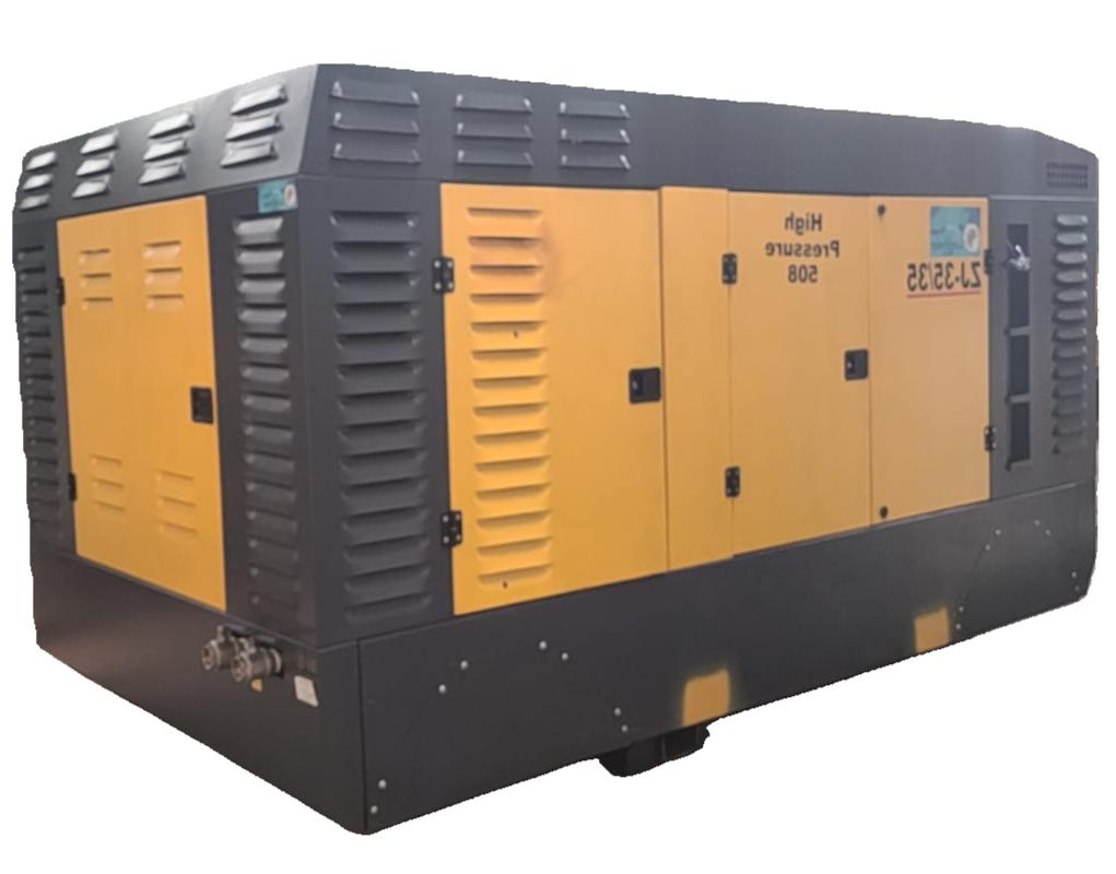 Compressor de Ar a Diesel Alta Pressão 1250 PCM 35 BAR
